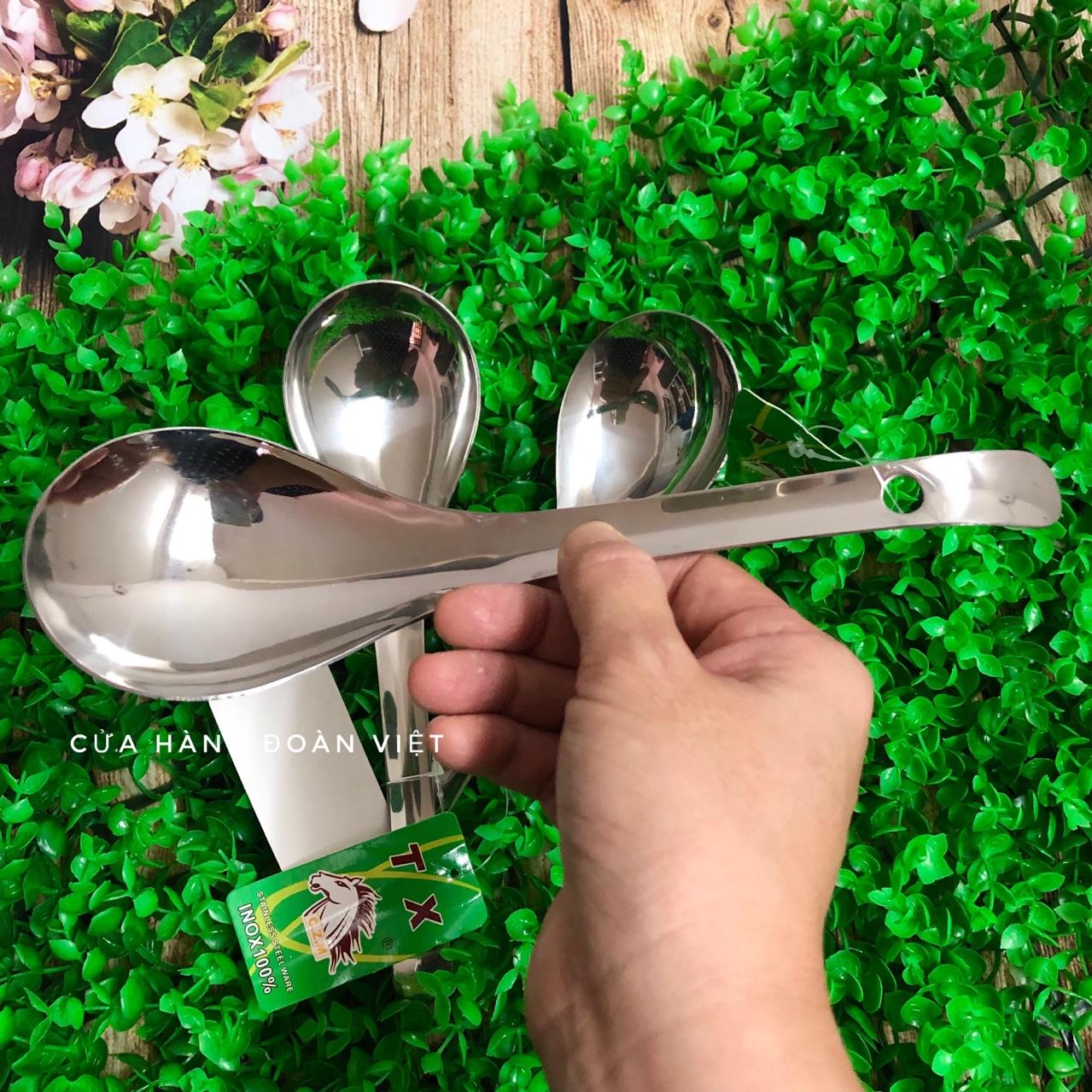 Vá Múc Cơm Inox 304 - Muỗng bới cơm inox - Muỗng xới cơm. Đồ Gia Dụng nhà bếp, Dụng cụ pha chế, Khuôn làm bánh và nguyên liệu