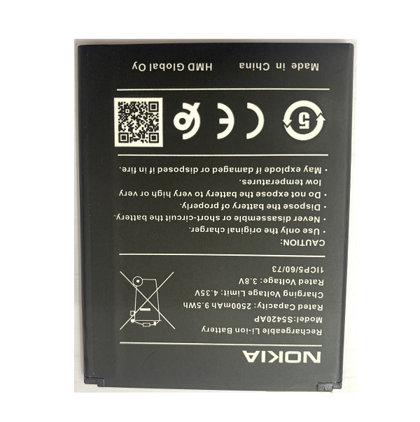 Pin Nokia C2 / V3760T
