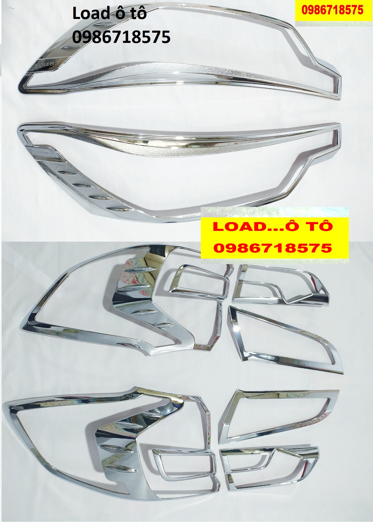 Ốp đèn pha hậu xe suzuki ertiga 2019-2021 mạ crom sáng bóng