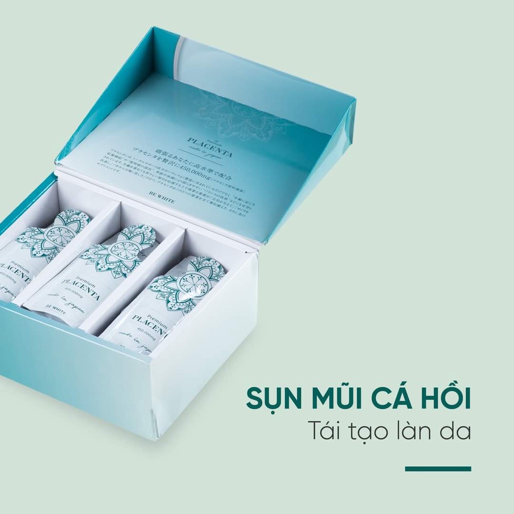 NHAU THAI NGỰA ĐUA BEWHITE PLACENTA 450000MG