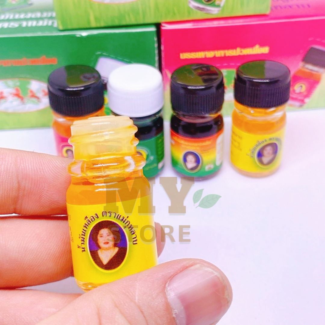 (Chính Hãng) Dầu Bà Mập Vàng Thái Lan 3ml /Mùi thơm nóng