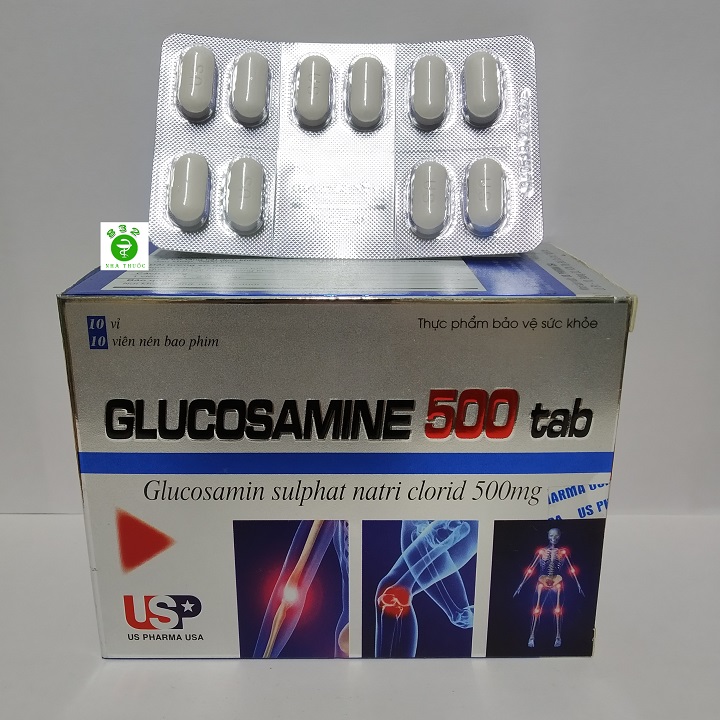 GLUCOSAMINE 500 tab 100 viên