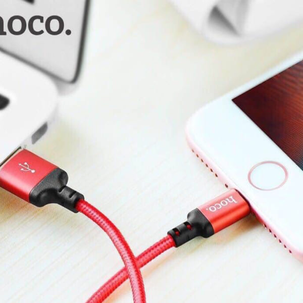[Dài 1M] Cáp sạc HOCO X14 cổng Lightning cho iPhone / iPad - Hàng chính hãng hoco ( có thể check code)