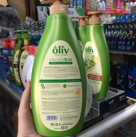 Dầu gội ôliu Ôliv dưỡng tóc chắc khỏe 650ml