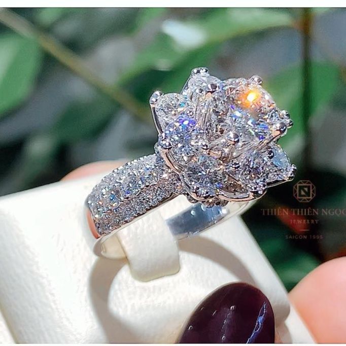 Beautiful women ring, white gold ring, sterling silver ring, luxury Phale ring, luxury diamond ring, 24K non gold ring, wedding gold ring, feng Shui stone ring women's fashion ring-jewelry MIGA HN 22 promise not black