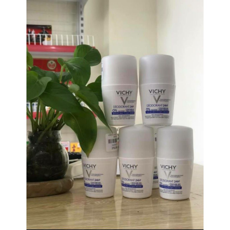 Lăn khử mùi Vichy Deodorant 24h Toucher SEC 50ml