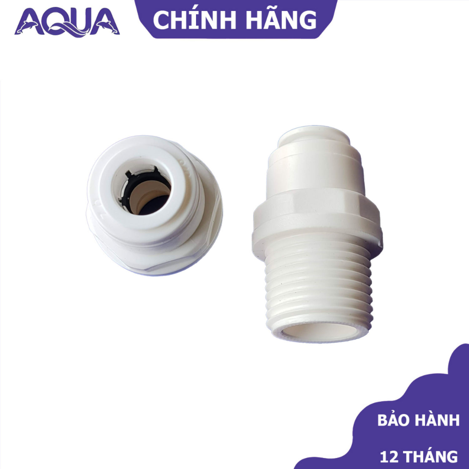 Nối thẳng ren ngoài 21 ra dây 10 - Nối nhanh