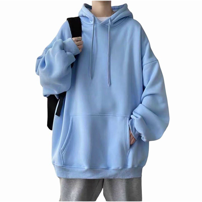 ÁO KHOÁC HOODIE TRƠN 8 MÀU LỰA CHỌN DỄ MẶC DỄ PHỐI ĐỒ TP