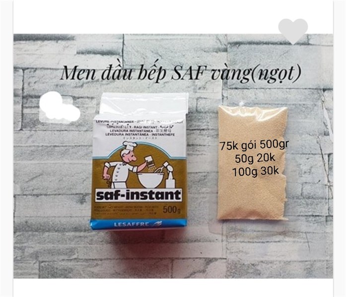 Men đầu bếp SAF Vàng (Ngọt) - 50g (0180)