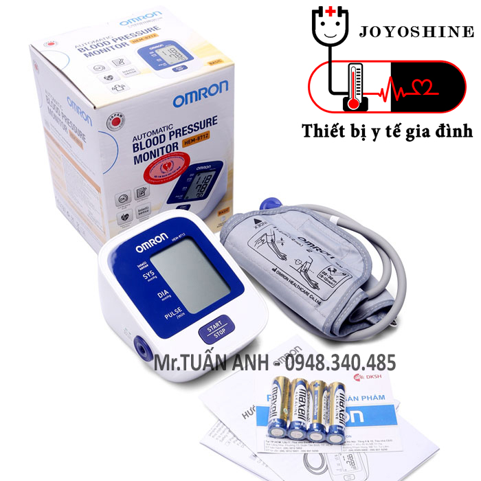 Máy đo huyết áp bắp tay OMRON HEM 8712