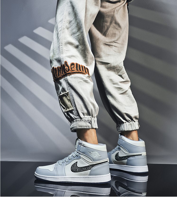 Giày Thể Thao Sneaker Nam Dior Cổ Cao