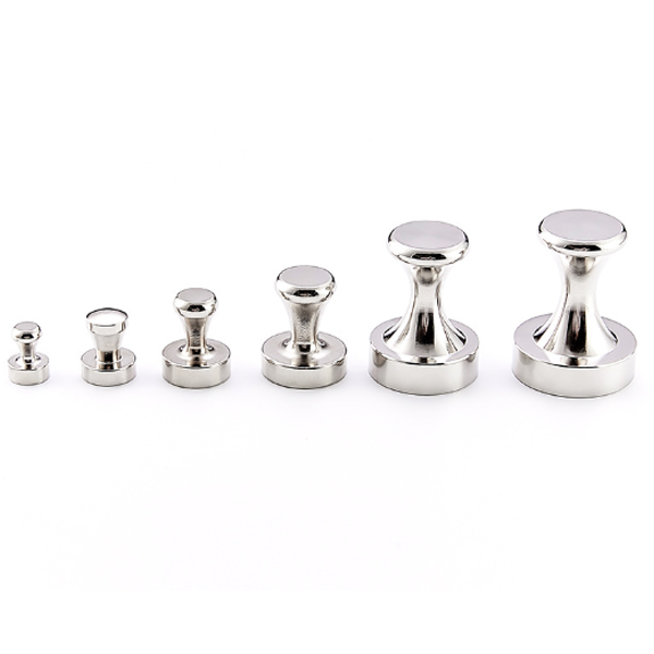 (1 Viên) Nam châm núm inox đính bảng, nam châm núm treo đồ