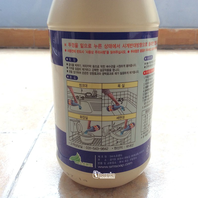 [HCM]Dung Dịch Thông Tắc Cống