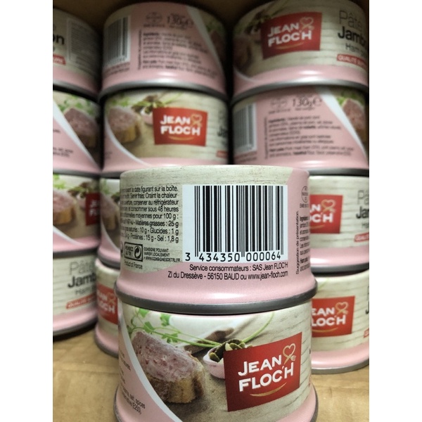 Pate Thịt Heo - Pate De Jambon 130Gr