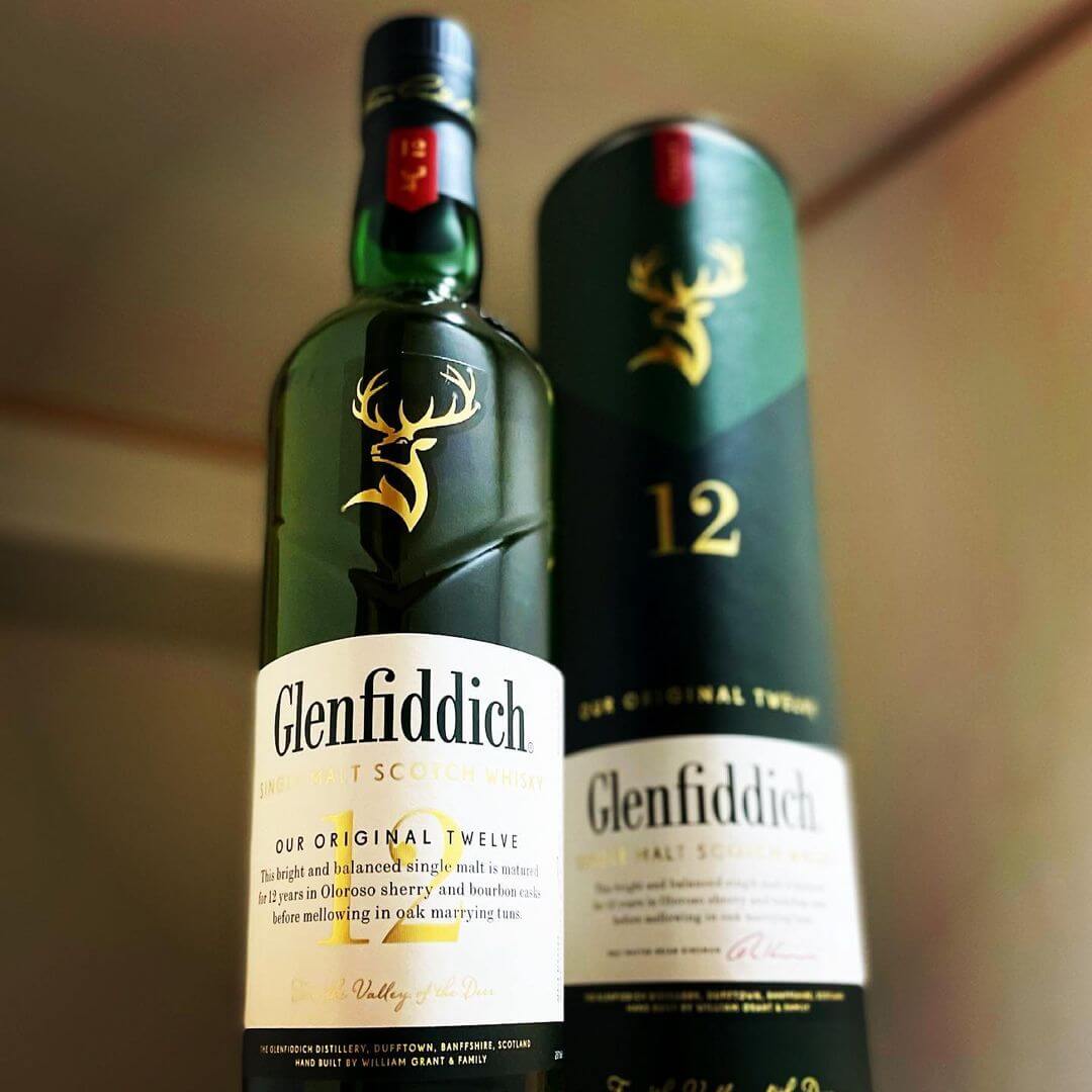 [CHÍNH HÃNG] Rượu Whisky Single Malt Scotland Glenfiddich 12YO 700ML - 40%