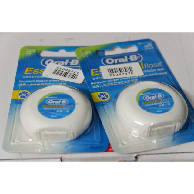 Combo 2 chỉ nha khoa oral-b essential mint