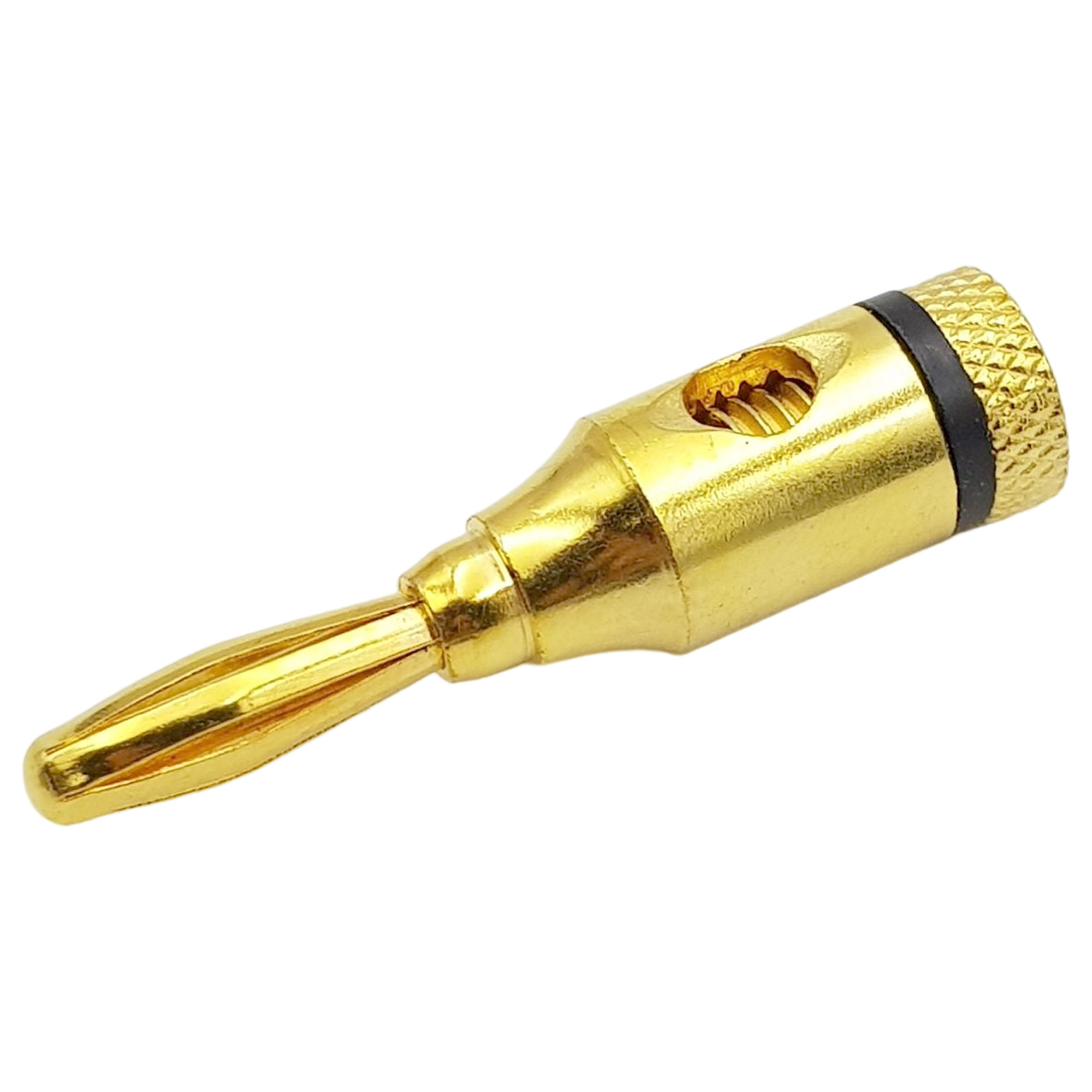 Jack bắp chuối 4mm mạ vàng