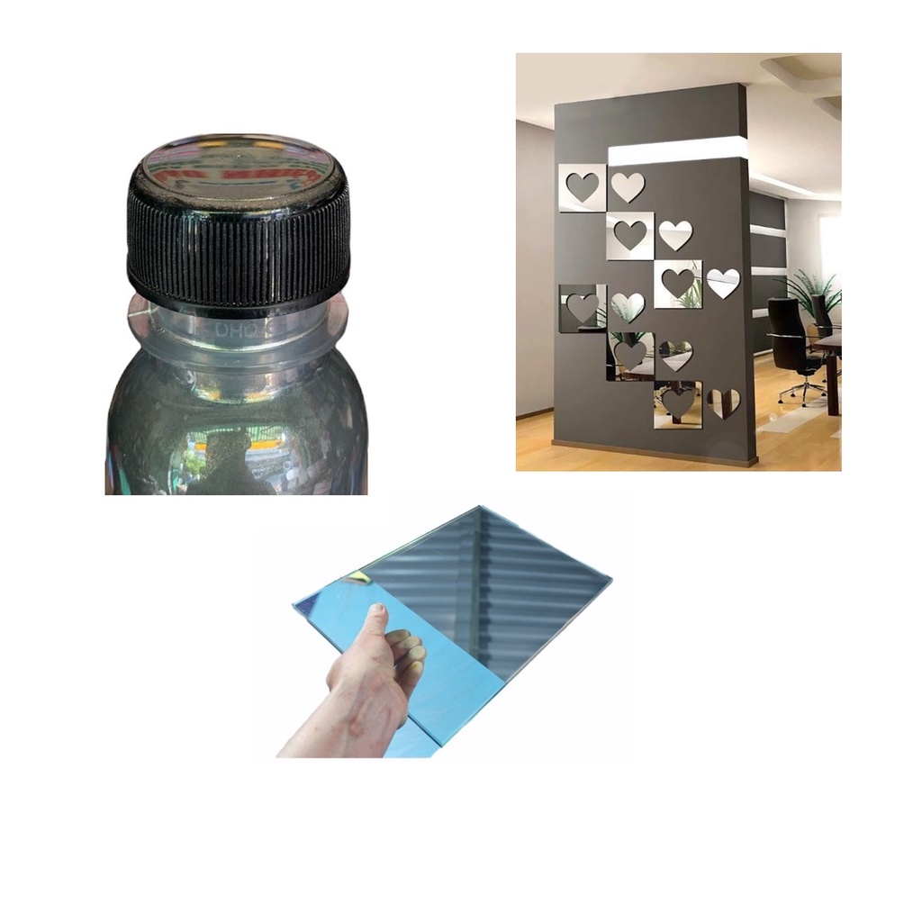 Sơn phun hiệu ứng gương trên kính...pha sẵn
