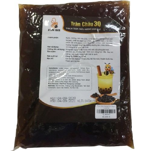 Trân Châu Đen/ Trăng 3Q Kunbee 1Kg - 1000G