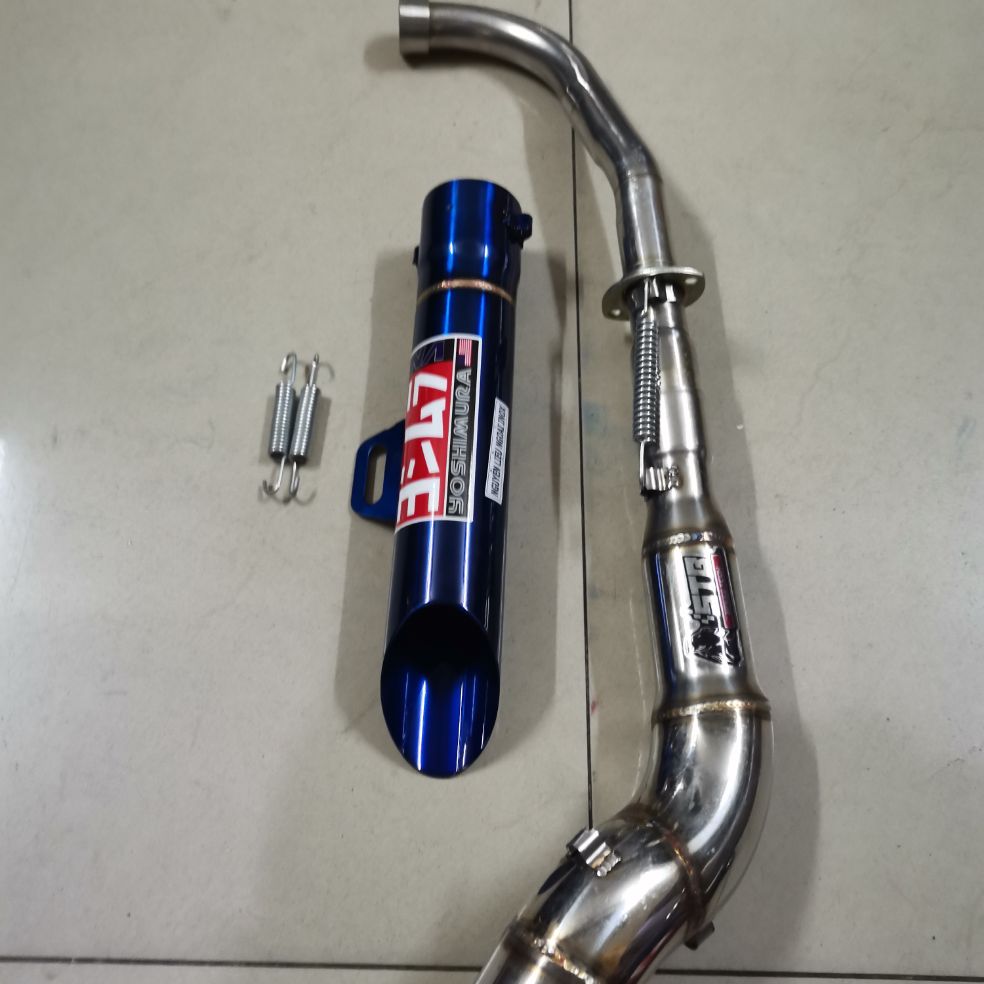Pô Độ Xe Máy. pô toke inox full bộ cho xe dream Wave cúp sirius rc