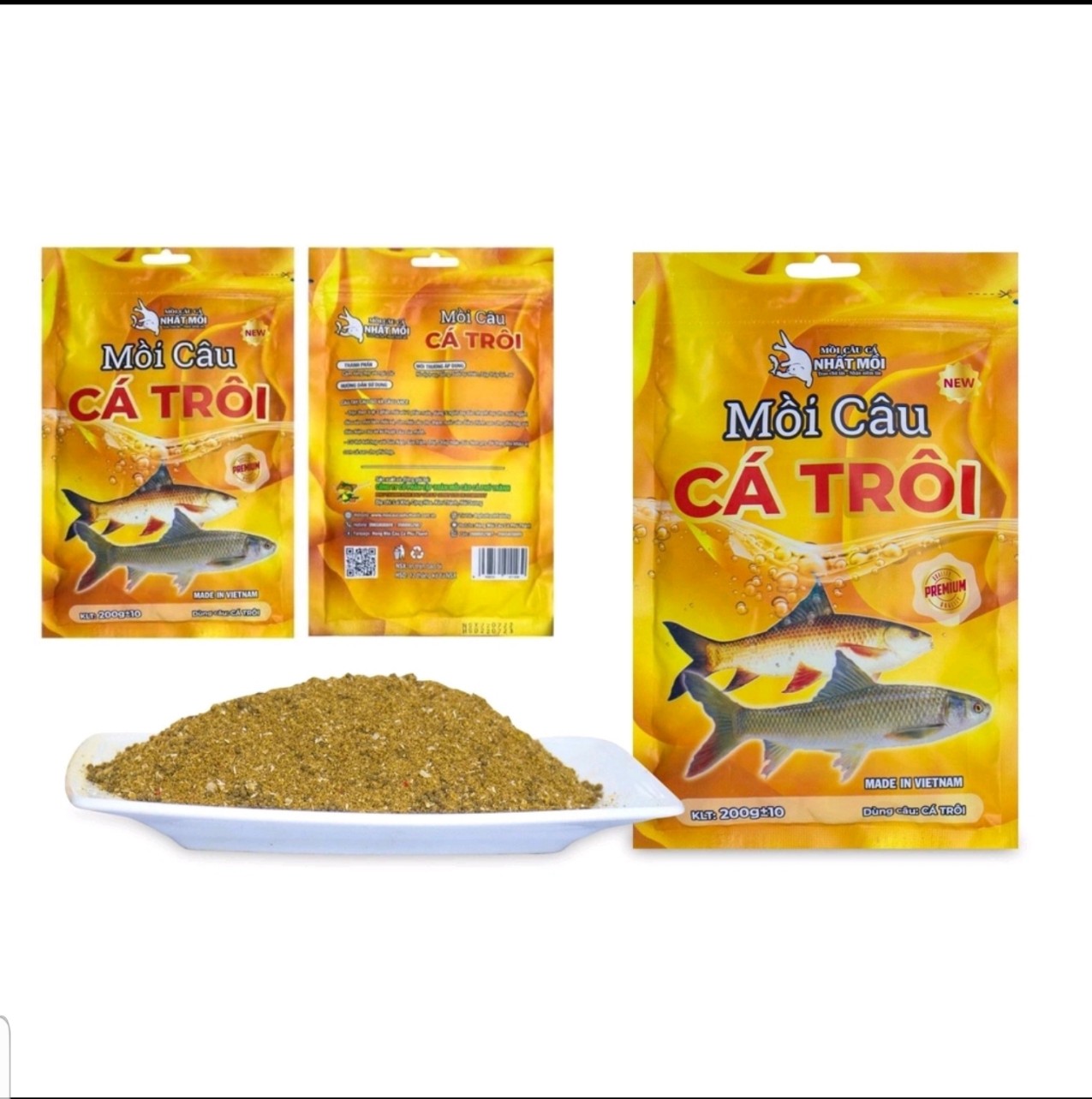 Mồi Câu Cá Trôi Nhất Mồi - Mồi Câu Cá Phú Thành