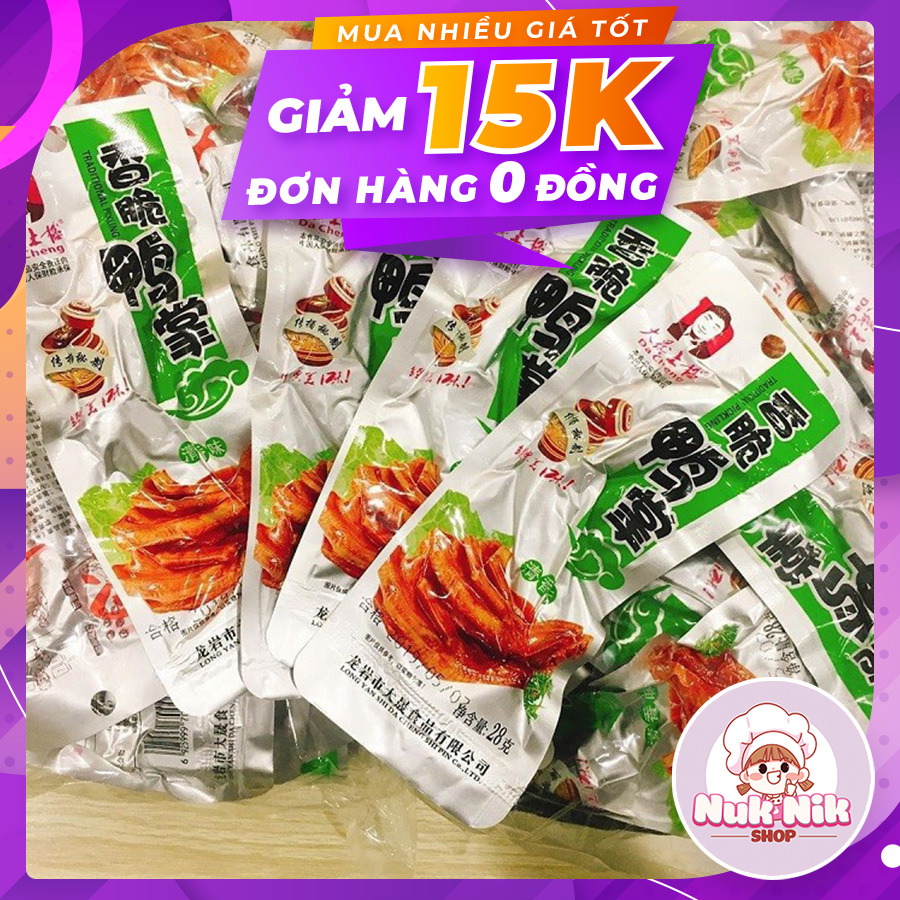 [HCM] Chân Vịt Dacheng màu xanh (ít cay)
