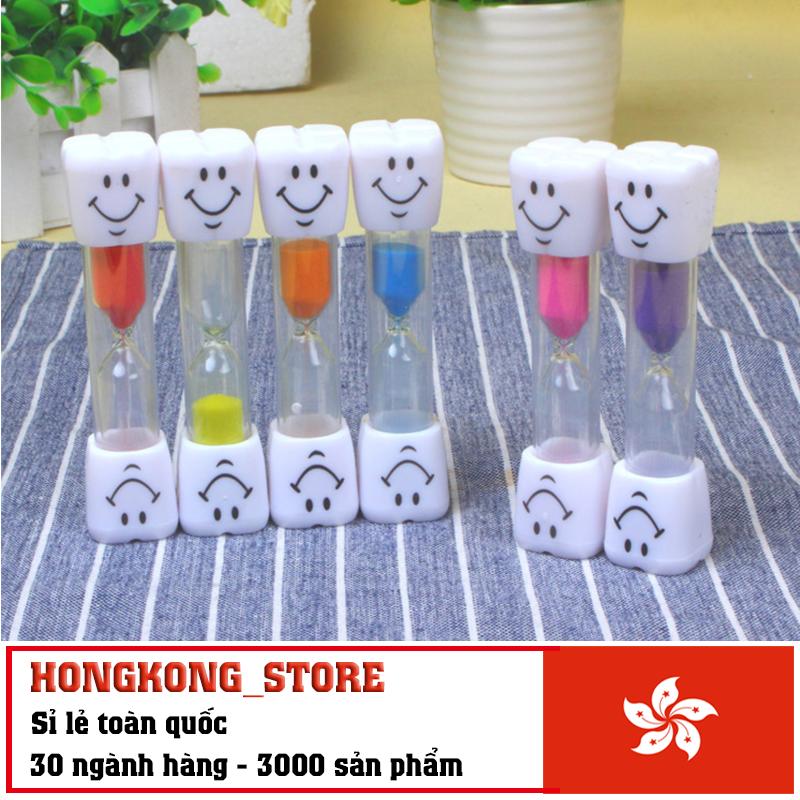 [COMBO 2 Chiếc] Đồng hồ cát hình mặt cười độc đáo - Đồng hồ cát trẻ em thời gian 3 phút