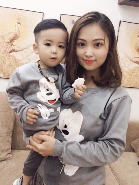 áo cặp thu đông mẹ và bé siêu xinh .đủ size GIÁ SĨ