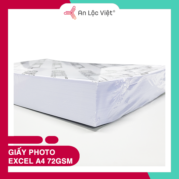 Giấy A4 EXCEL 70 - 80 gsm chính hãng