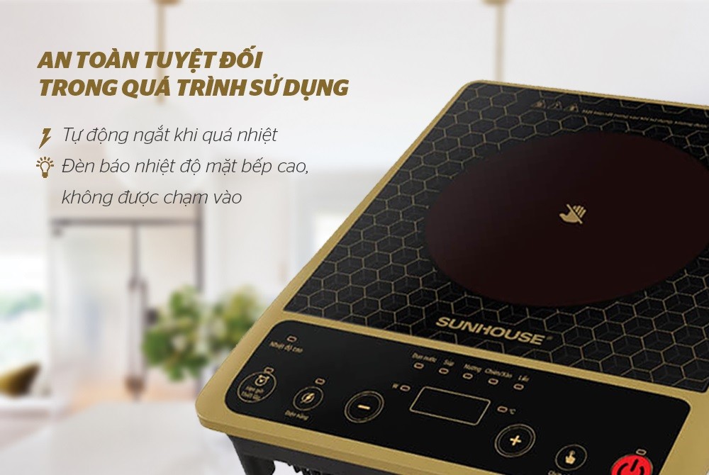 Bếp hồng ngoại cơ SUNHOUSE SHD6010