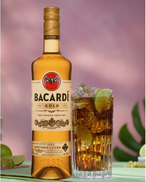 Hương rum vàng Bacardi 100ml