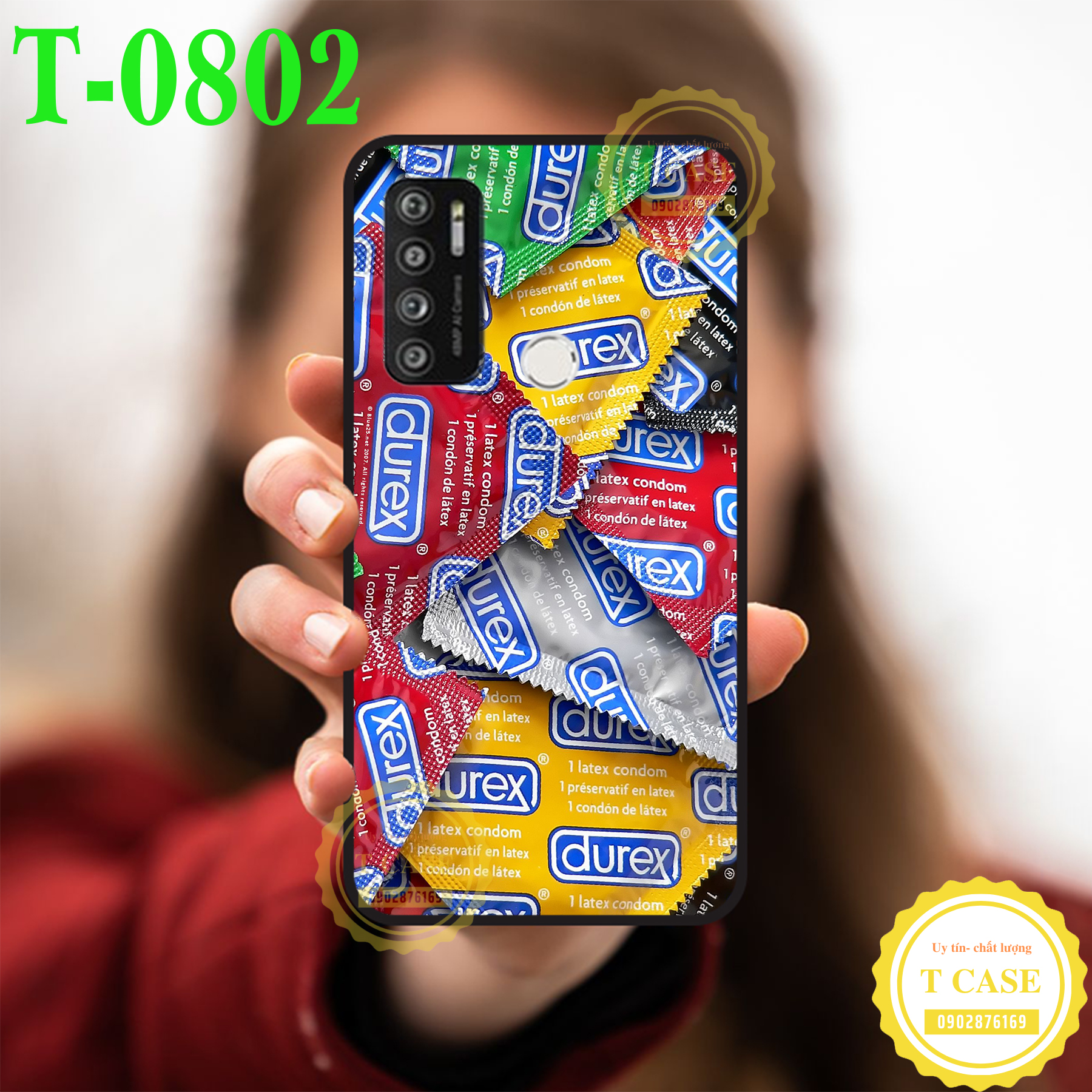 [HCM]Ốp lưng Vsmart Live 4 - TPU dẻo in hình BCS Durex