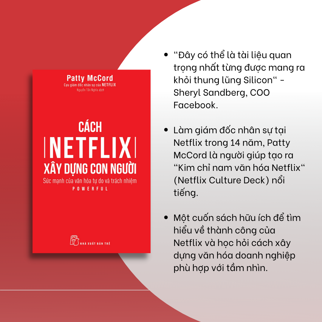 Sách - Cách Netflix xây dựng con người