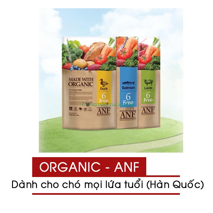 Thức ăn hạt hữu cơ cho chó anf - hàn quốc -