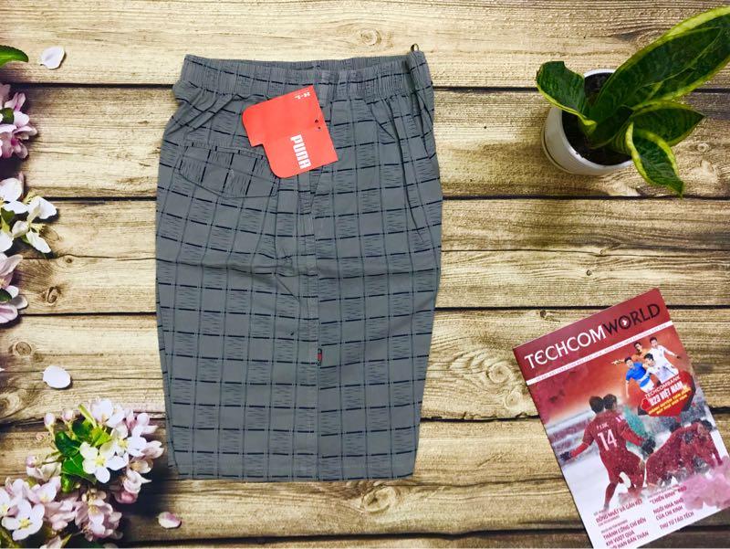 [HCM]Quần Short Nam Caro Chất Cotton Đẹp