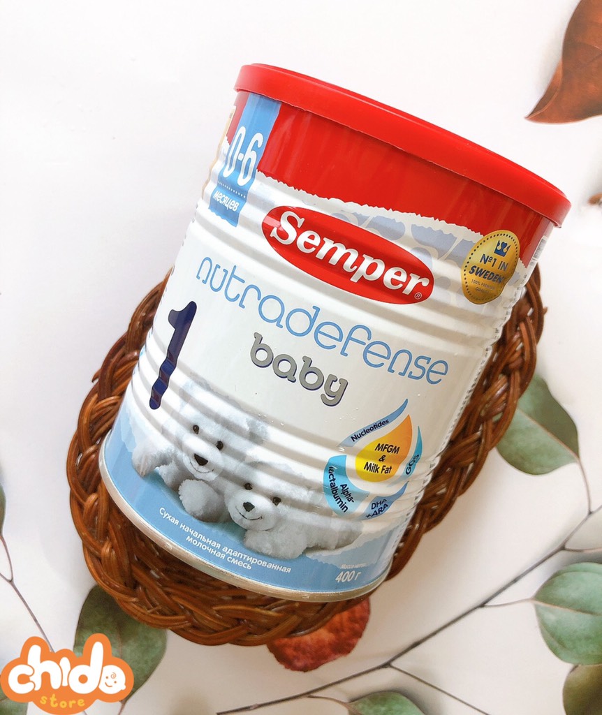 [Có sẵn] [Chính hãng] Sữa Semper Nga số 1,2