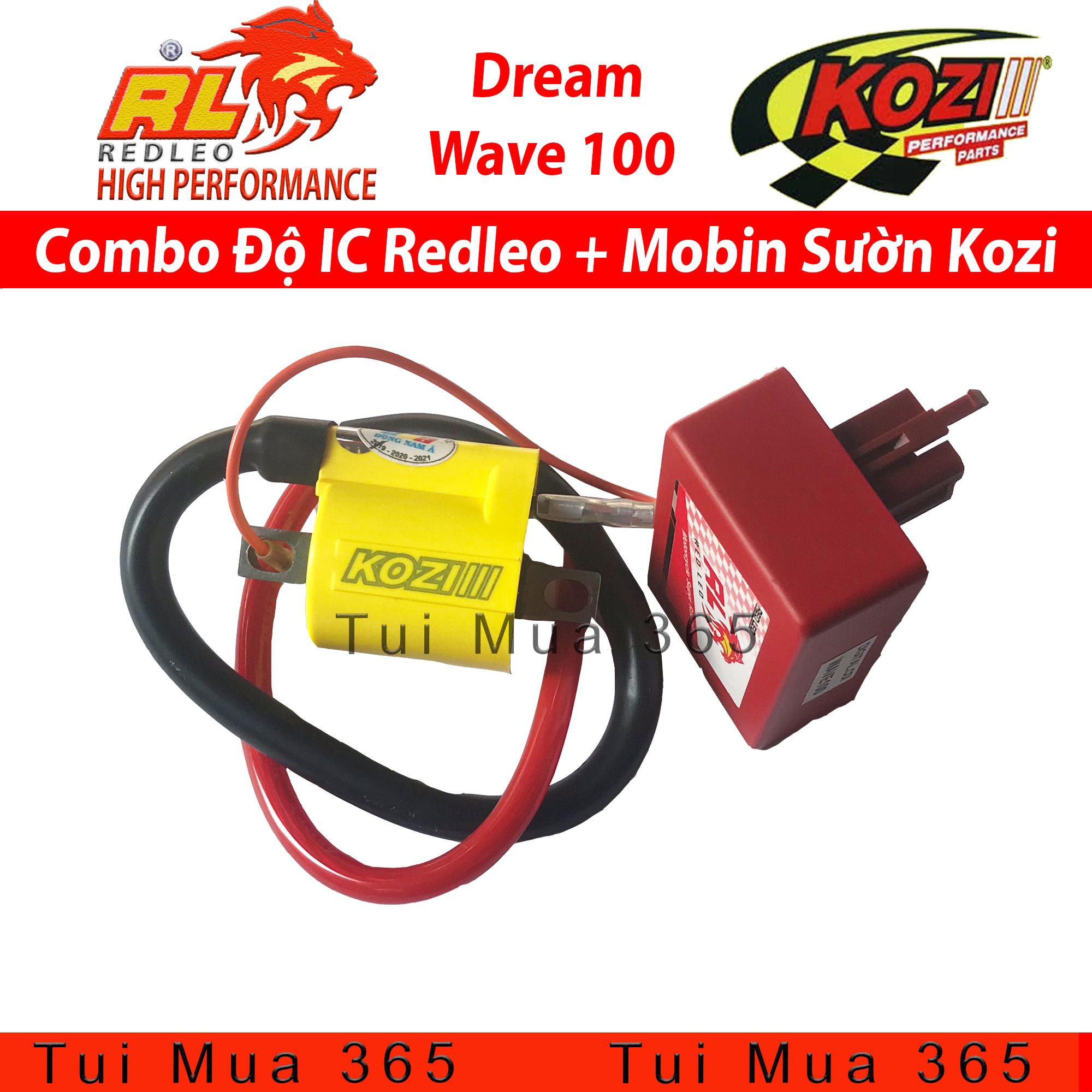 [HCM]Combo Độ IC Redleo và Mobin Độ Kozi Dream Wave Malaysia