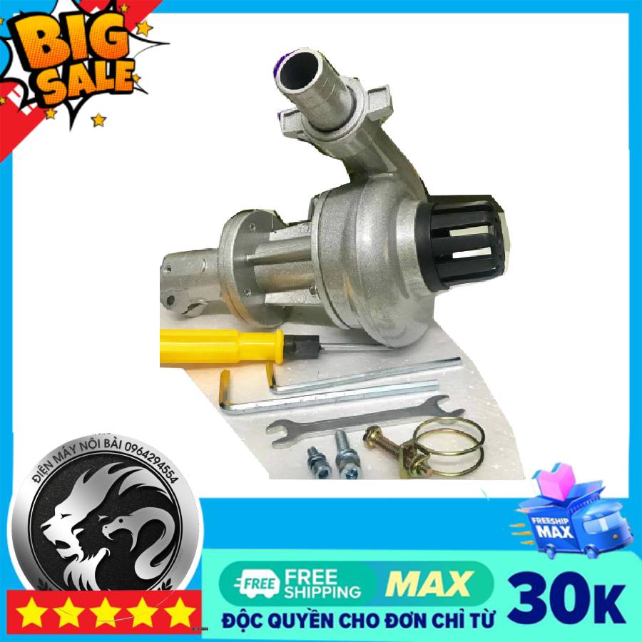 Đầu bơm nước máy cắt cỏ 26mm/28mm - 9 khía