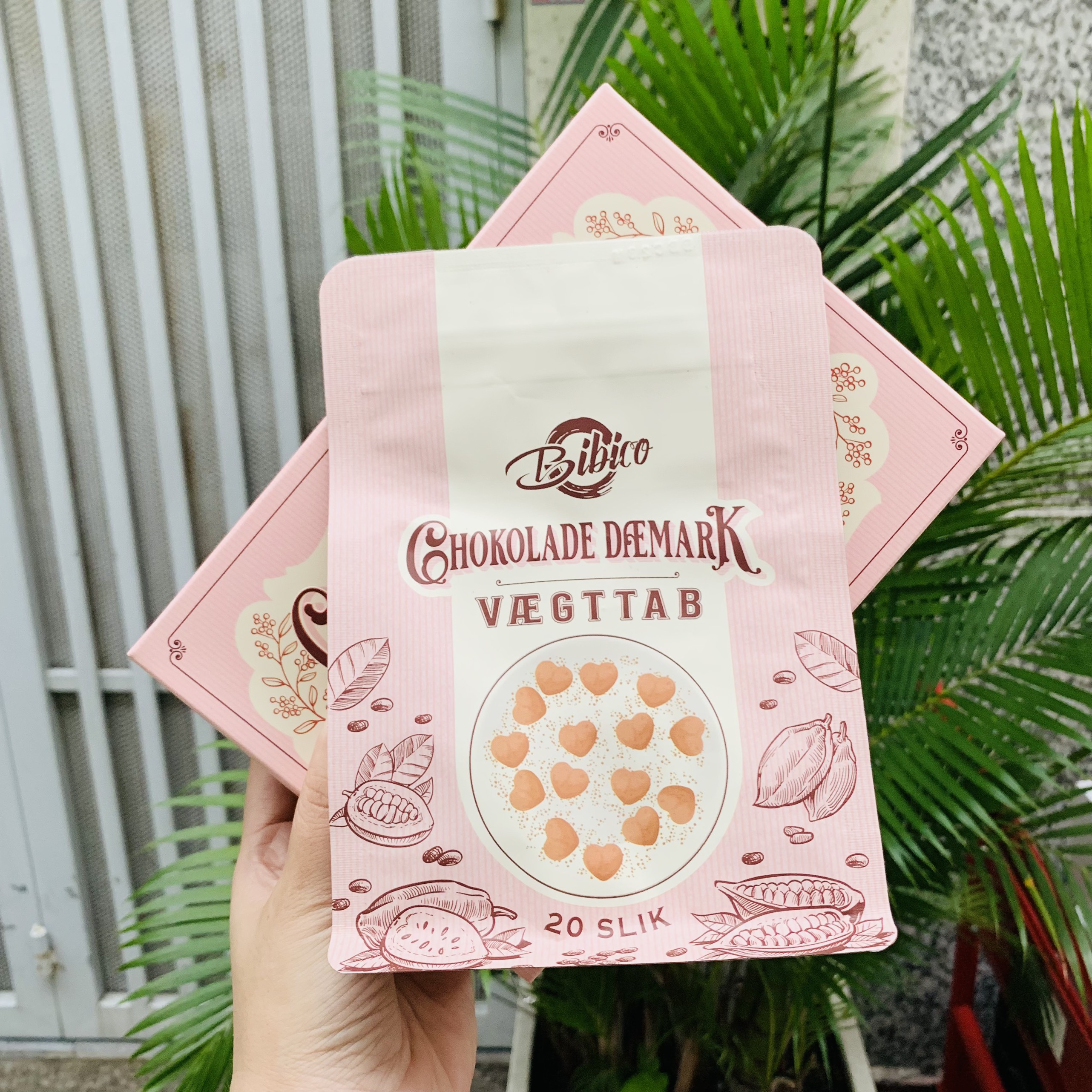 Kẹo Giảm Cân, Socola Giảm Cân Đan Mạch Chokolade Veagtab