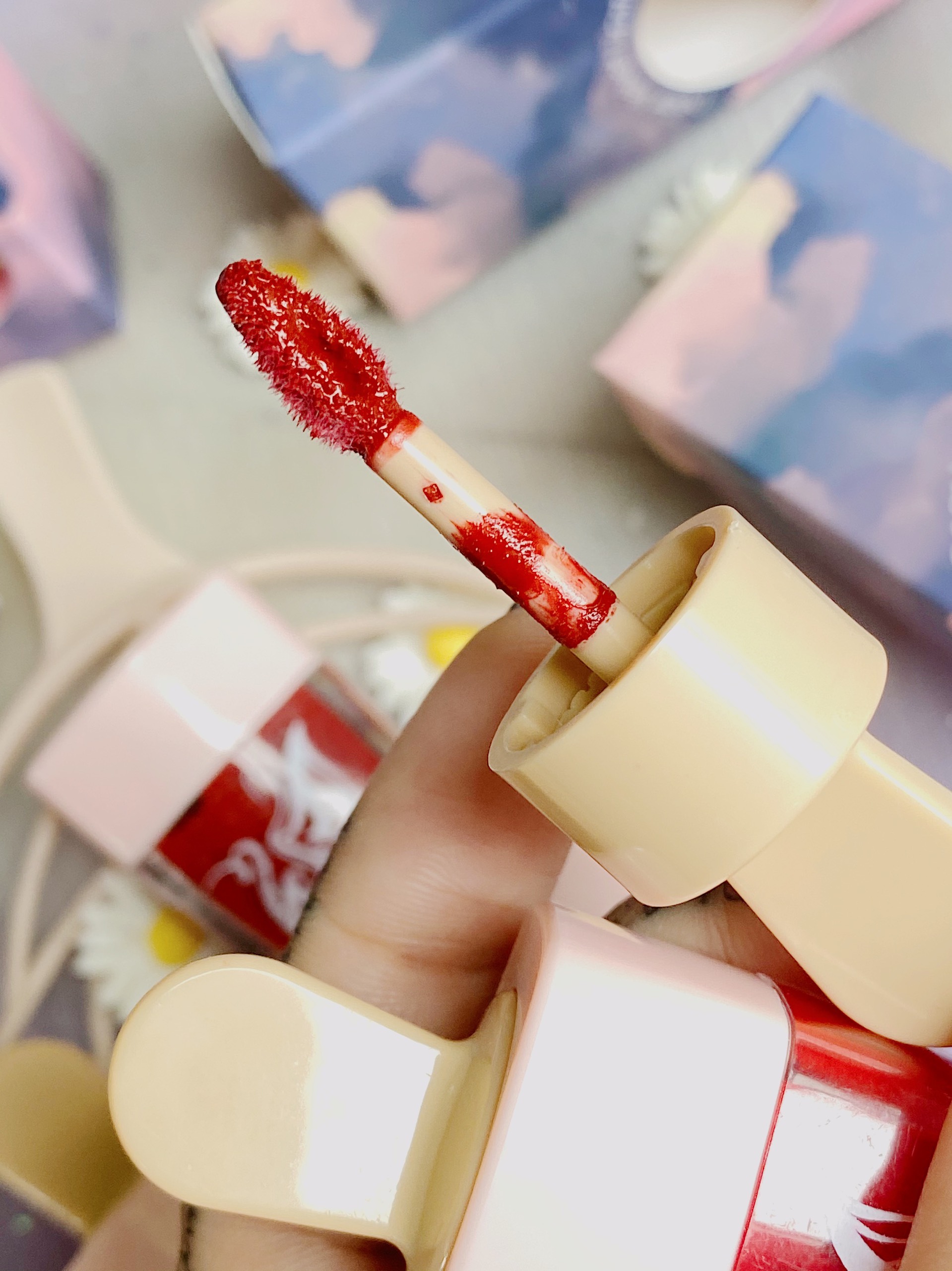 Son kem lì handmade CÀ LEM lipstick lâu trôi mềm mịn son môi sỉ rẻ MATTE LIPSTICK W.E Store