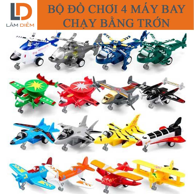 Máy Bay Chạy Bằng Trớn 4 Chiếc 6822