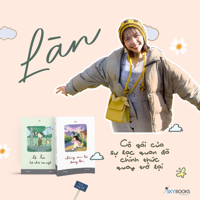 Sách - những em bé đang lớn + lê la từ nhà ra ngõ - làn