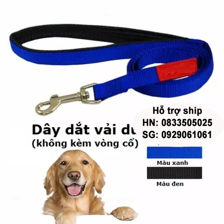 Doremiu - Dây xích chó mèo vải dù dài 12m dành cho chó mèo dưới 12kg