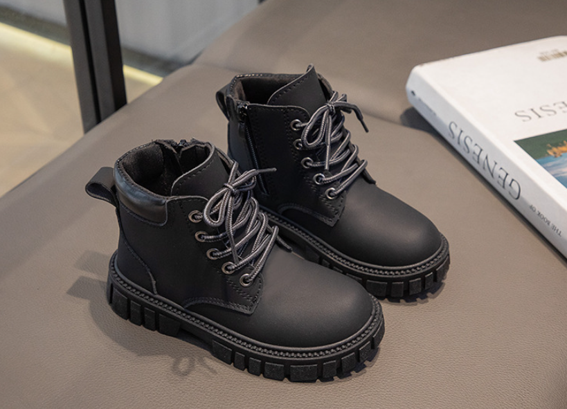 Giày bốt hottren mới giày boot thời trang anh quốc nhập quảng châu full box size 26-37