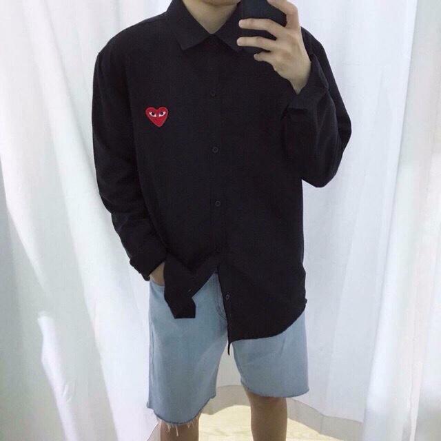 Áo Sơ Mi Thuê Tim Siêu Cute