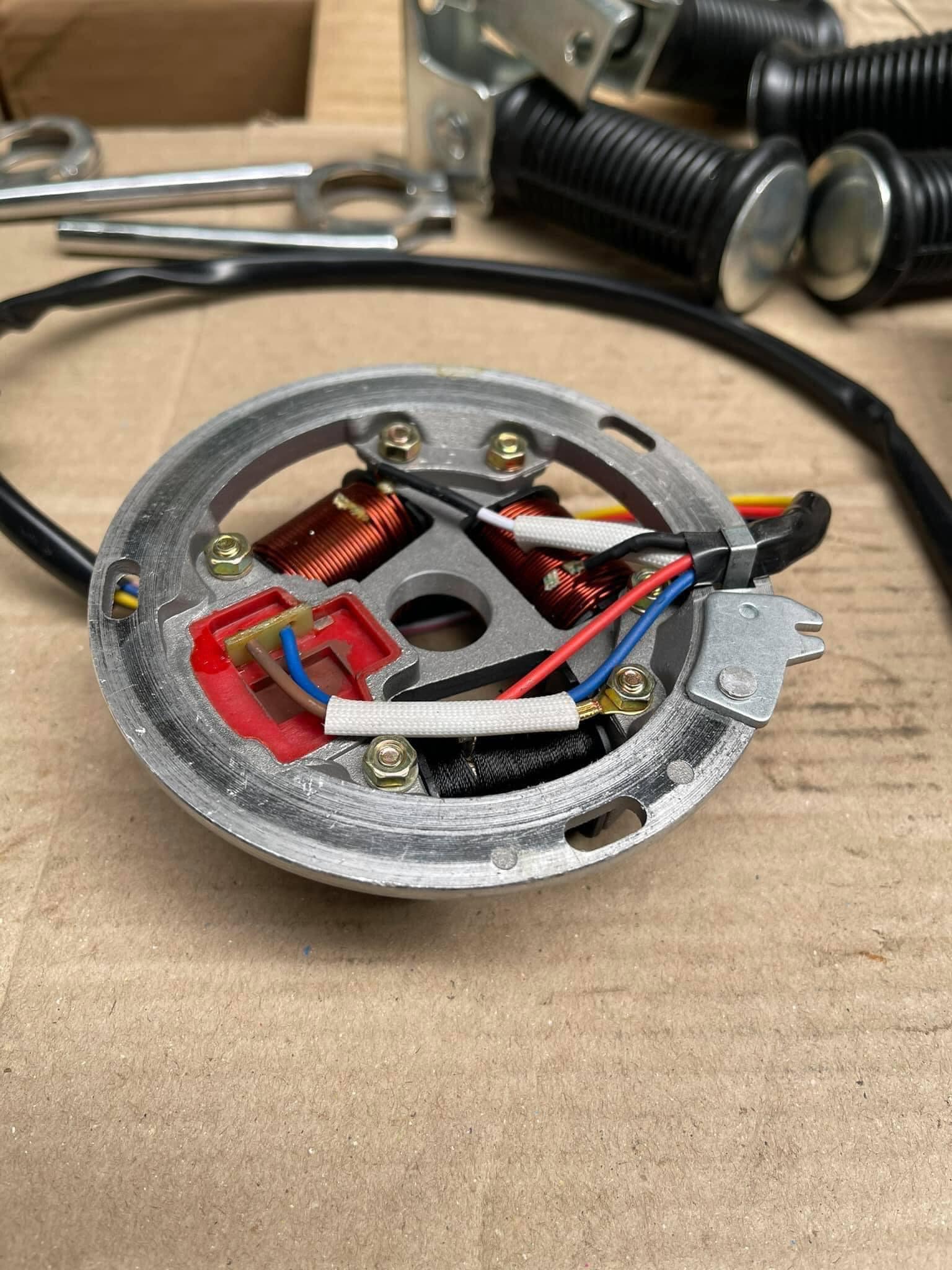 Bộ điện mâm lửa máy phát điện simson s51 s70 s83 Sr50 Sr2 Kr51