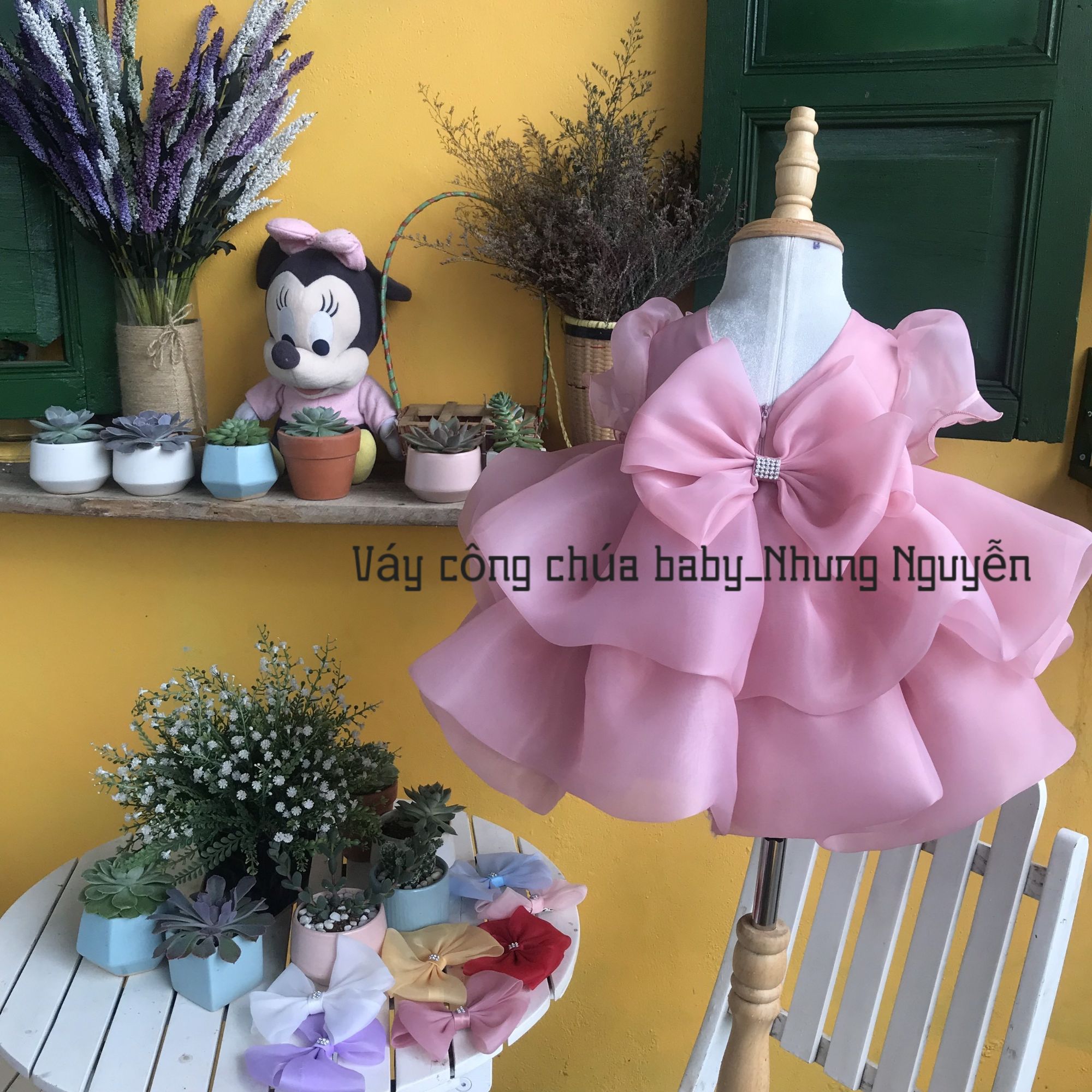 Váy công chúa Nhung Nguyễn