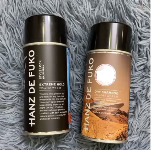 [HCM]Hanz de Fuko style lock hair spray (gôm xịt tóc) 284g