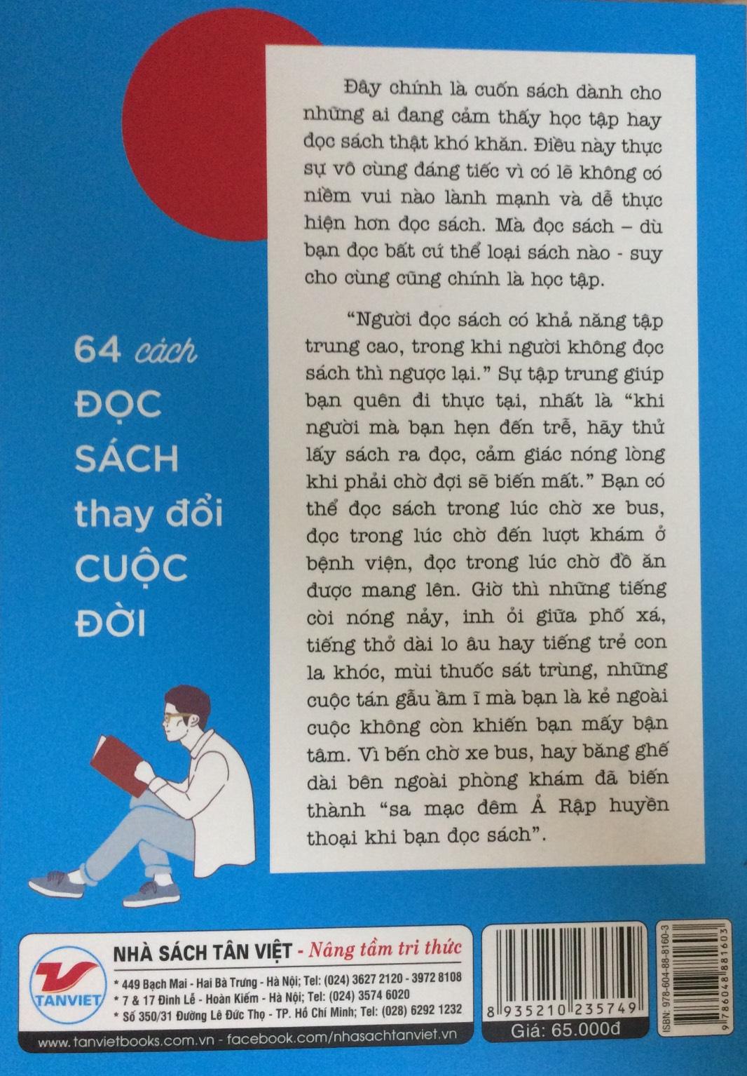 64 Cách Đọc Sách Thay Đổi Cuộc Đời - Nakatani Akihiro