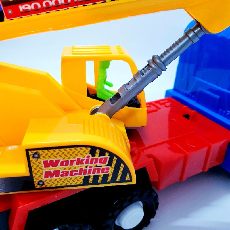 [KHAI TRƯƠNG GIÁ GỐC ] Đồ chơi xe cần cẩu chạy trớn 40cm